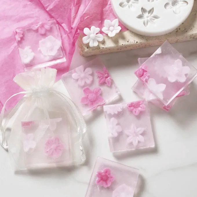 Lag din egen såpe - Blomster, 8 stk.