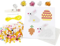 Lag påskeoppheng med perler
