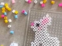 Lag påskeoppheng med perler