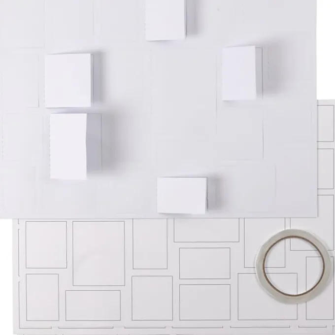 Lag selv julekalender (blank), 5 stk