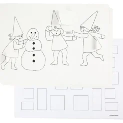 Lag selv julekalender (snøballkamp), 30 stk