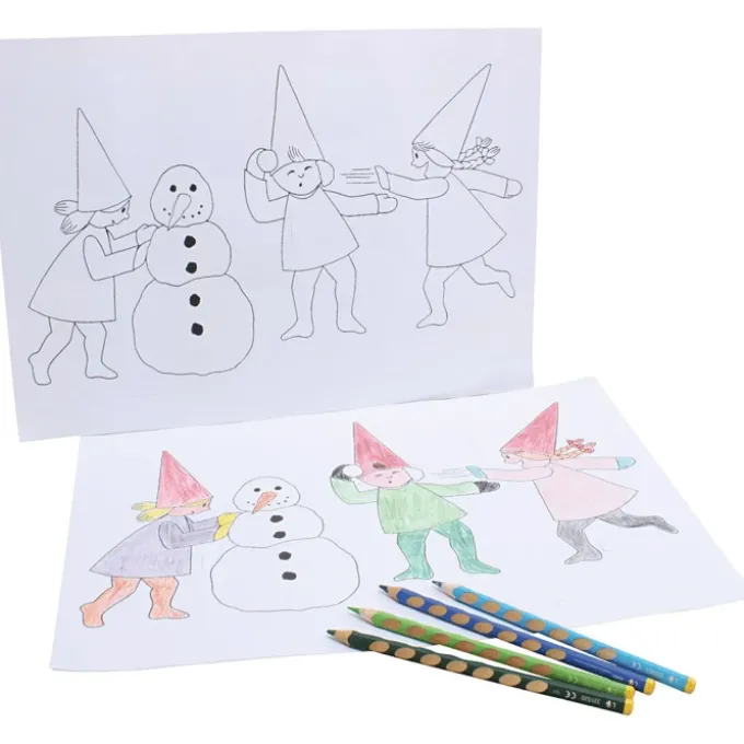 Lag selv julekalender (snøballkamp), 30 stk
