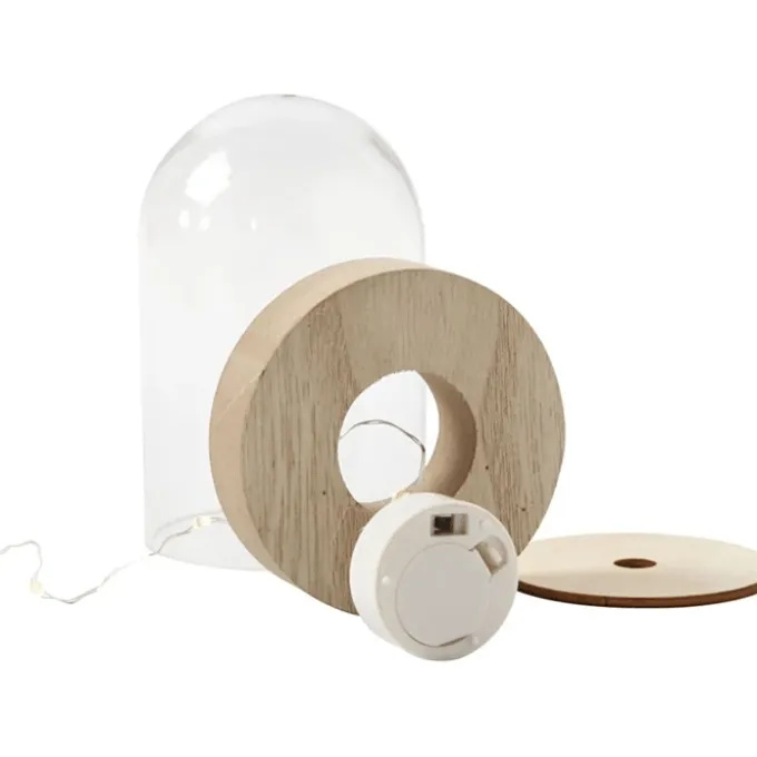 LED lyskjede - L: 27 cm, 1 stk