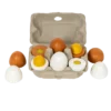 Lekemat - Egg i kartong, 6 stk.
