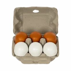 Lekemat - Egg i kartong, 6 stk.