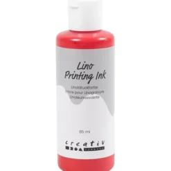 Linoleumsmaling 85 ml. - Rød