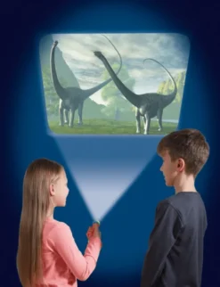 Lommelykt med dias - Dinosaurer