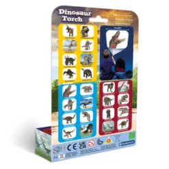 Lommelykt med dias - Dinosaurer