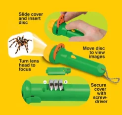 Lommelykt med dias - Insekter