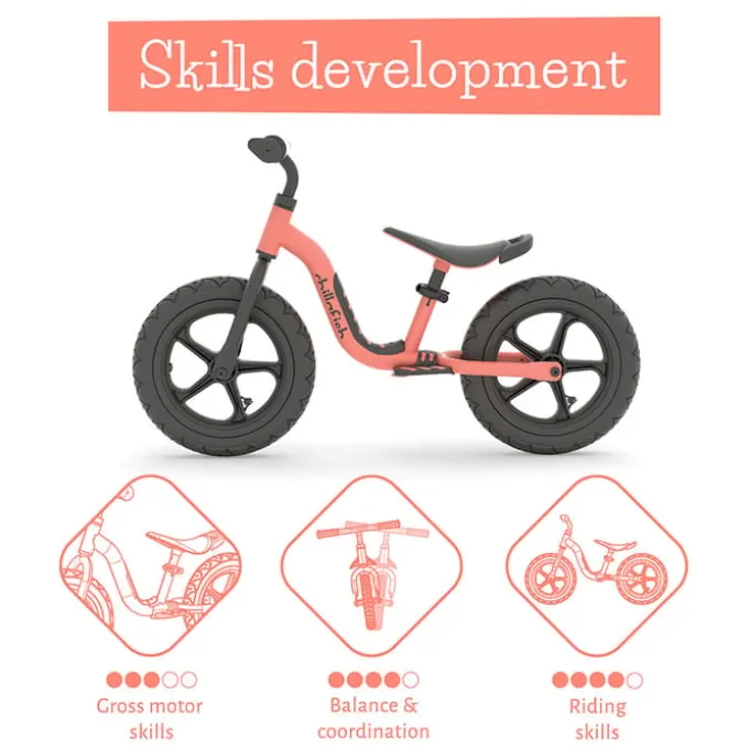 Løpesykkel Charlie SPORT - Flamingo, (2-5 år)
