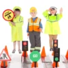Lær om trafiksikkerhet (3-5 år), 10 deler