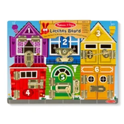 Låsebrett - låsehus med dyr