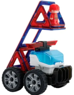 Magformers 26 stk - Politi og brannvesen
