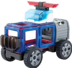 Magformers 26 stk - Politi og brannvesen