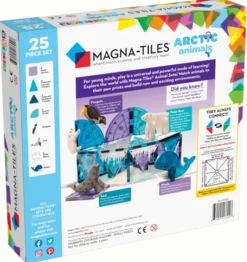 Magna-Tiles | Arktiske dyr, 25 stk