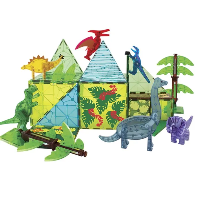 Magna-Tiles | Dino World XL, 50 stk