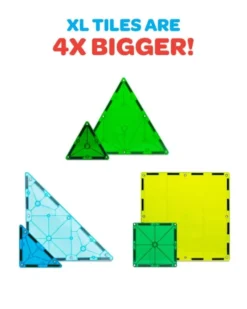 Magna-Tiles | Dino World XL, 50 stk