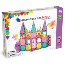 Magna-Tiles | Eventyrslott Deluxe, 48 stk