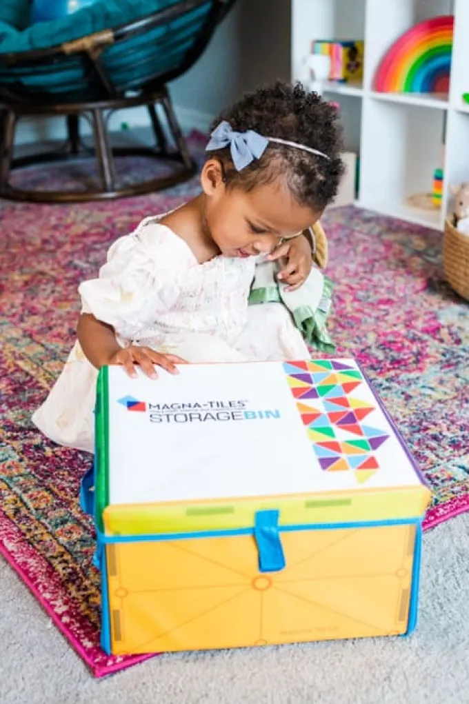 Magna-Tiles | Lekematte og oppbevaring