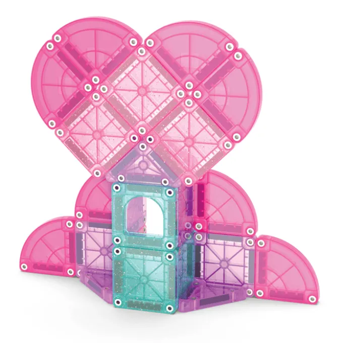 Magna-Tiles | microMAGS Hjerte til hjerte, 26 stk.
