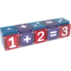 Magna-Tiles | microMAGS Learn Numbers, 56 stk.