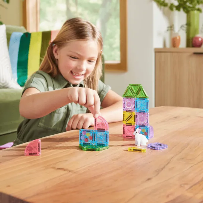 Magna-Tiles | microMAGS Spring Garden, 24 stk.