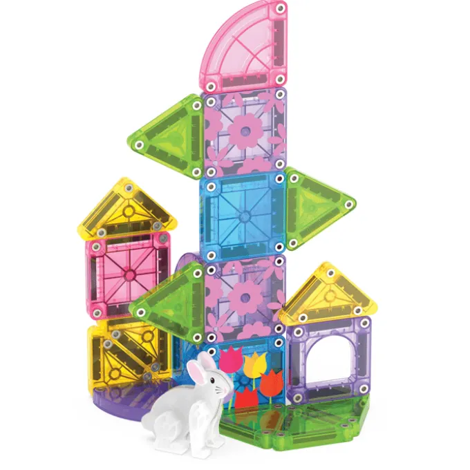 Magna-Tiles | microMAGS Spring Garden, 24 stk.
