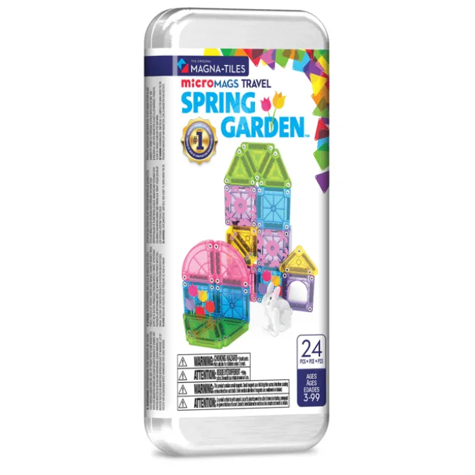 Magna-Tiles | microMAGS Spring Garden, 24 stk.