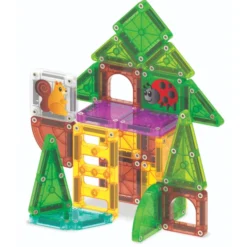 Magna-Tiles | microMAGS Trehytte, 24 stk.