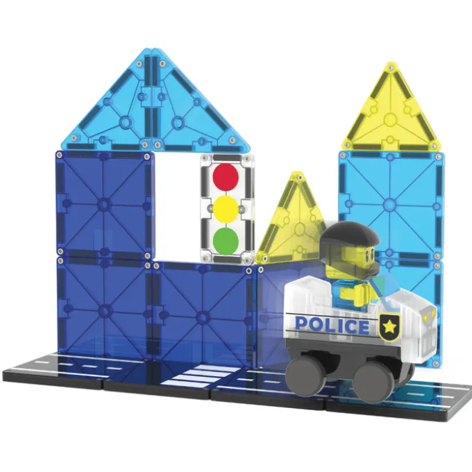 Magna-Tiles | Politipatrulje, 20 deler