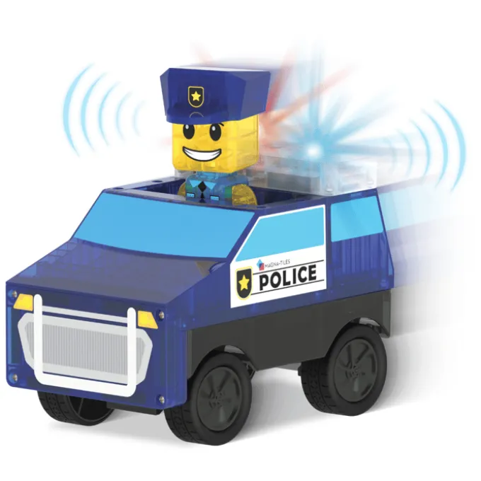 Magna-Tiles | Politistasjon, 36 deler