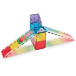 Magna-Tiles | Rail Racers ballbane, 33 deler