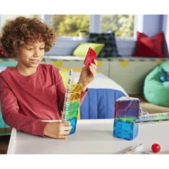 Magna-Tiles | Rail Racers ballbane, 33 deler