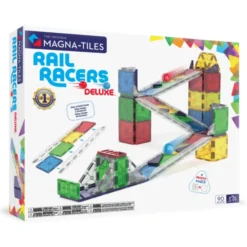 Magna-Tiles | Rail Racers Deluxe kulebane 90 deler