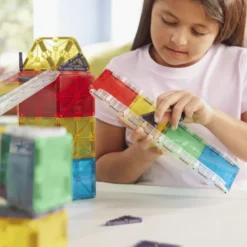 Magna-Tiles | Rail Racers Deluxe kulebane 90 deler
