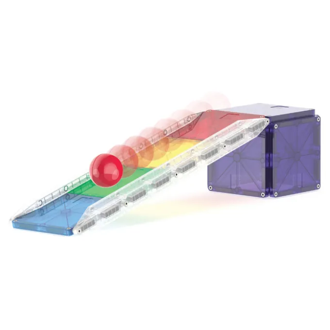 Magna-Tiles | Rail Racers Deluxe kulebane 90 deler