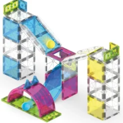 Magna-Tiles | Rail Racers Max kulebane, 80 stk.