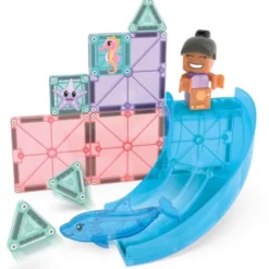 Magna-Tiles | Vannlekeplass, 13 stk.