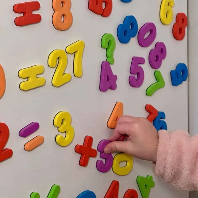 Magnetiske tall og symboler, 72 deler