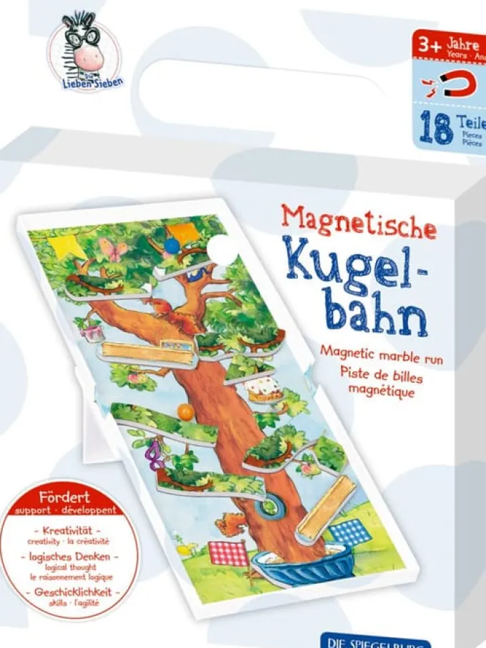 Magnetisk kulebane - 7 søte venner