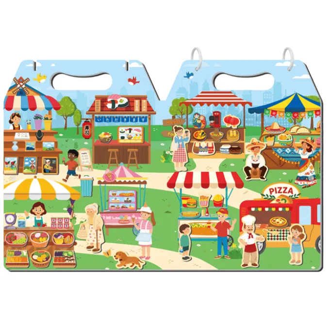 Magnetisk lekesett - På markedsplassen