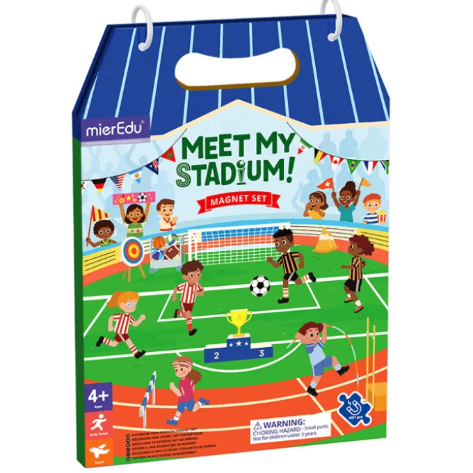 Magnetisk lekesett - På stadion