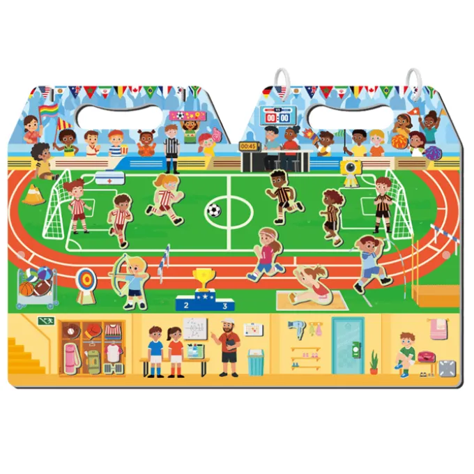 Magnetisk lekesett - På stadion