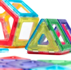 MAG Polydron | Transparent | 100 deler