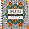 Malebok Mindfulness - Geometrisk, 64 sider