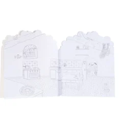 Malebok 20 sider, inkl. 160 klistremerker