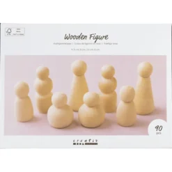 Mal selv - Trefigurer, 90 stk.