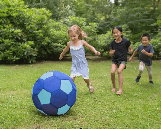 Mega ball m. overtrekk, Ø50 cm