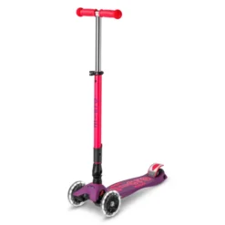 Micro - Maxi Deluxe sammenleggbar LED, Neon Pink