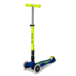 Micro - Maxi Deluxe sammenleggbar LED, Neon Yellow